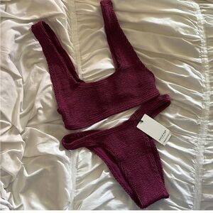 {Bond-eye} Brand New Crinkle Bikini SET